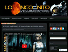 Tablet Screenshot of loincognito.com